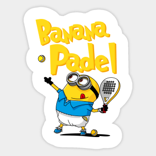 BANANA PADEL Sticker